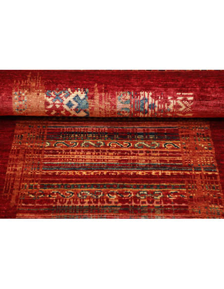 Hand Made Rug Gabbeh Nova Pakistan 100x150 Red