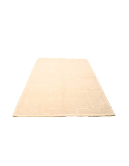 Hand Made Rug Kathmandu Nepal 170x240 Ivory Bei
