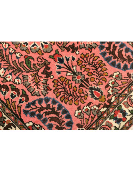 70x137 Cm Tappeto Floreale, Persia, Lana (ordito: Cotone),