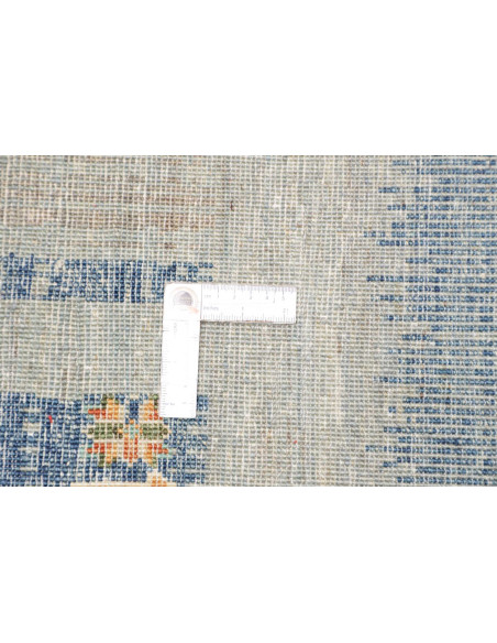Hand Made Rug Gabbeh Nova Pakistan 81x300 Blue
