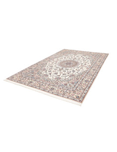 Hand Made Rug Nain 9la Persia 203x303 Ivory Blu 2