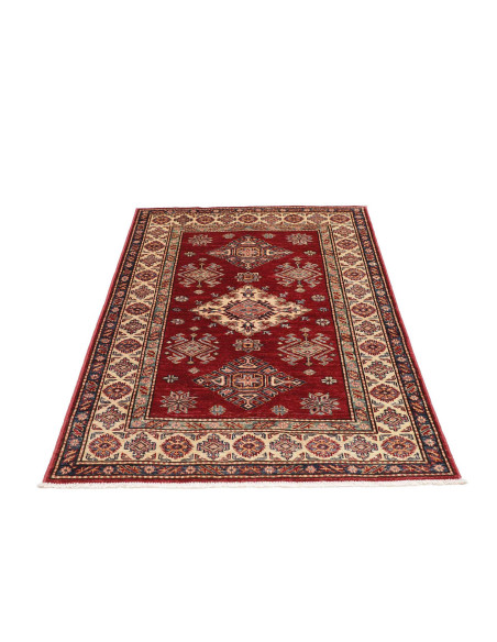 Hand Made Rug Kazak Fine Pakistan 101x156 Red I