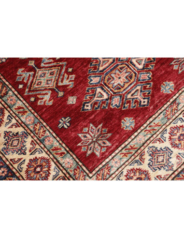 Hand Made Rug Kazak Fine Pakistan 101x156 Red I