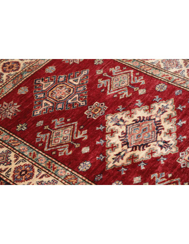 Hand Made Rug Kazak Fine Pakistan 101x156 Red I