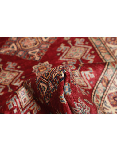 Hand Made Rug Kazak Fine Pakistan 101x156 Red I