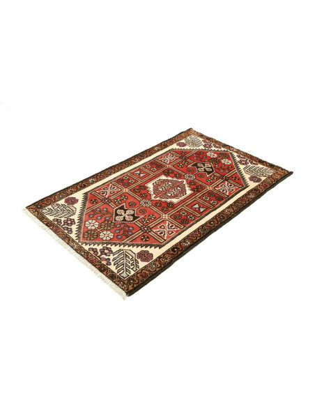 77x126 Cm Hand-knotted Rug. Wool. Tribal Geometric And