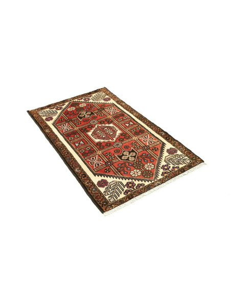 77x126 Cm Hand-knotted Rug. Wool. Tribal Geometric And