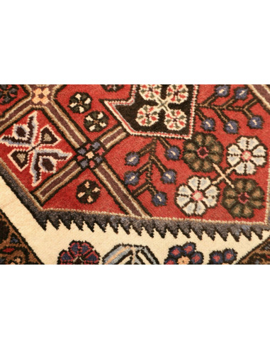 77x126 Cm Hand-knotted Rug. Wool. Tribal Geometric And