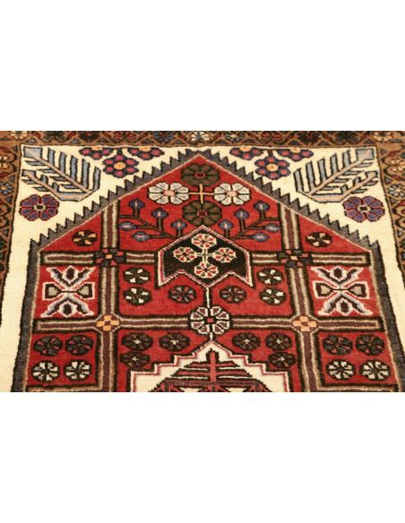 77x126 Cm Hand-knotted Rug. Wool. Tribal Geometric And