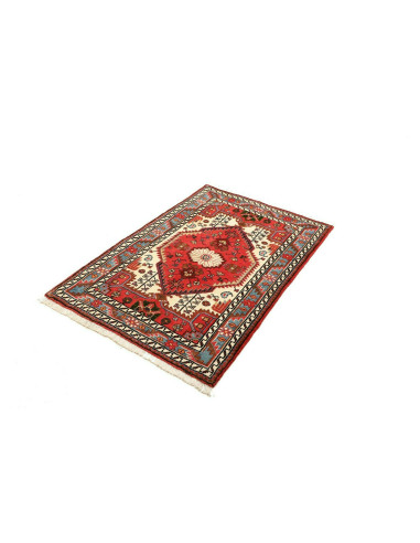 86x125 Cm Tappeto Tribale, Caucasico, Lana Su Lana, 150.000