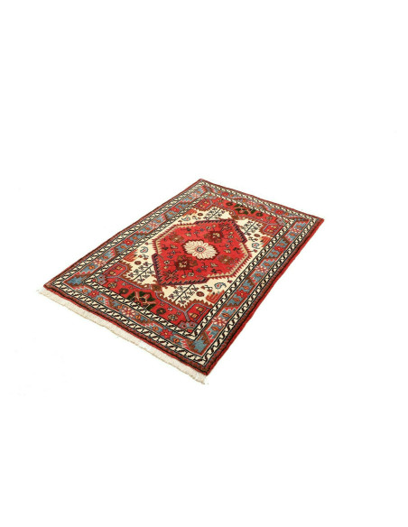 86x125 Cm Tappeto Tribale, Caucasico, Lana Su Lana, 150.000