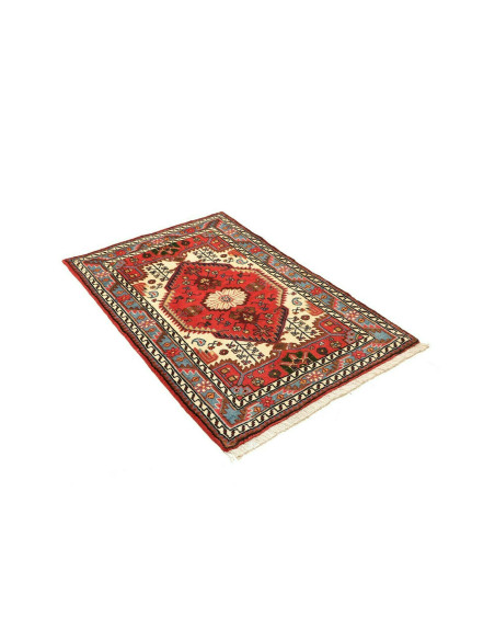 86x125 Cm Tappeto Tribale, Caucasico, Lana Su Lana, 150.000