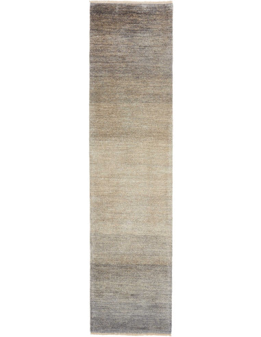Hand Made Rug Essenzia Pakistan 77x309 Taupe Gr