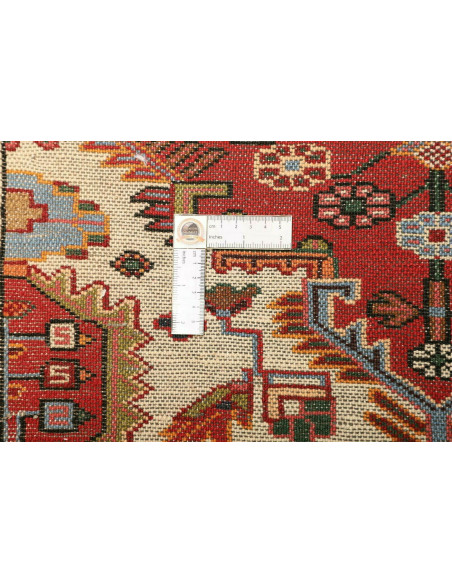 86x125 Cm Tappeto Tribale, Caucasico, Lana Su Lana, 150.000