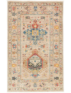 Hand Made Rug Floralia Pakistan 81x128 Beige Bl