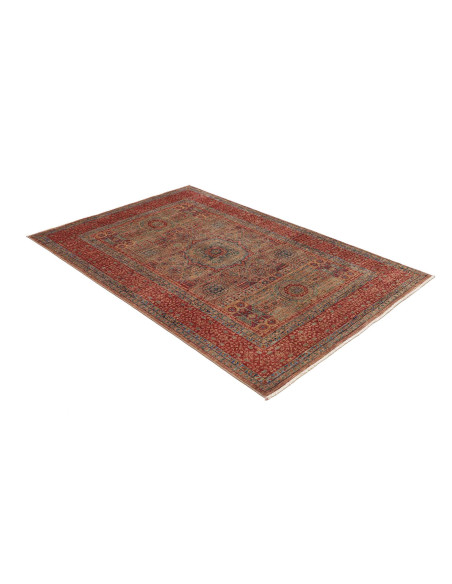 Hand Made Rug Kairo Pakistan 128x190 Red Beige