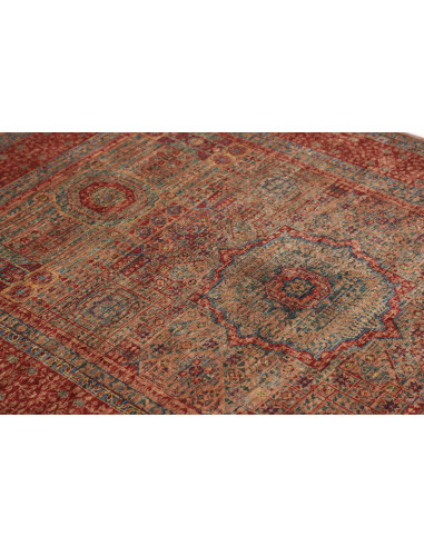 Hand Made Rug Kairo Pakistan 128x190 Red Beige