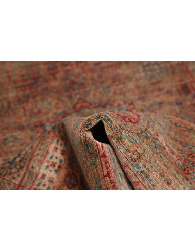 Hand Made Rug Kairo Pakistan 128x190 Red Beige
