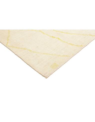 Hand Made Rug Berber Pakistan 242x308 Ivory Yel