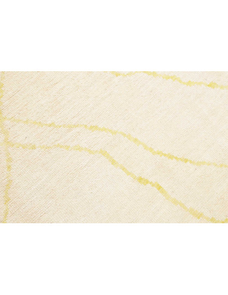 Hand Made Rug Berber Pakistan 242x308 Ivory Yel