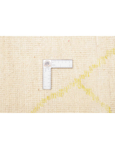 Hand Made Rug Berber Pakistan 242x308 Ivory Yel