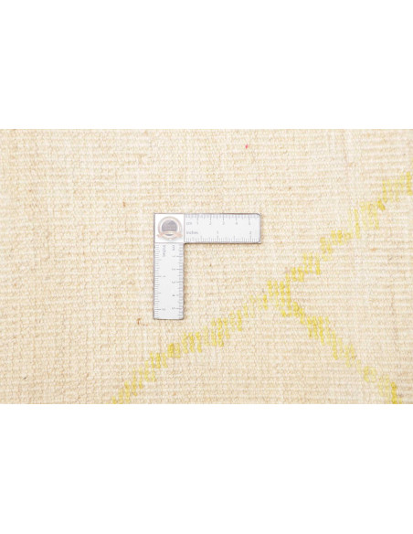 Hand Made Rug Berber Pakistan 242x308 Ivory Yel