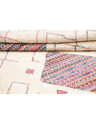 Hand Made Rug Berber Pakistan 184x292 Ivory Mul