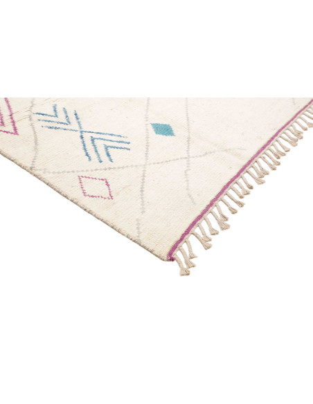 Hand Made Rug Berber Pakistan 218x325 Ivory Lig