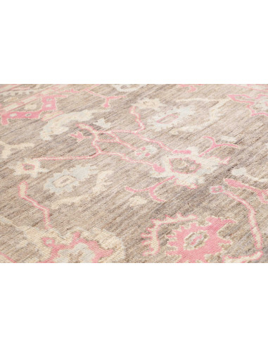 Hand Made Rug Berber Pakistan 281x361 Taupe Pin