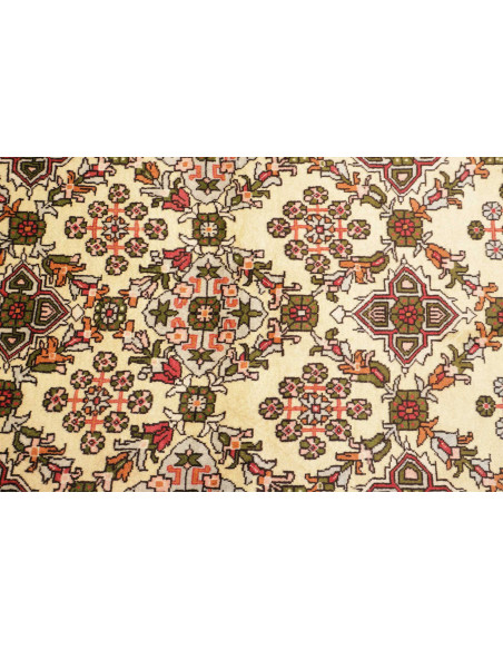 Hand Made Rug Hamadan Persia 100x368 Ivory Red