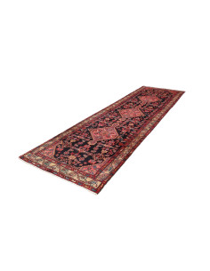 Hand Made Rug Hamadan Persia 118x382 Dark Blue 2