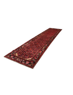Tappeto Originale Hamadan Persia 120x480 Rosso 2
