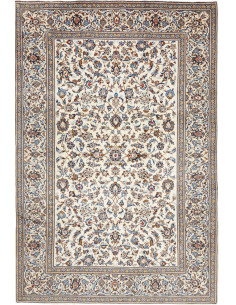 Tappeto Originale Kashan Persia 197x297 Avorio