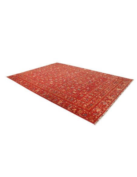 Hand Made Rug Istintia Pakistan 244x342 Red Mul
