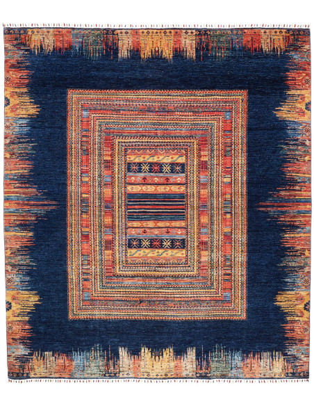 Hand Made Rug Gabbeh Nova Pakistan 252x290 Dark