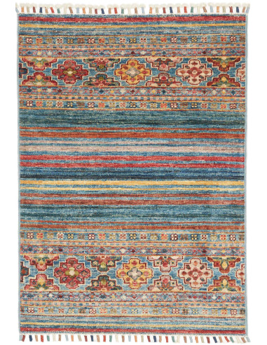 Hand Made Rug Istintia Pakistan 64x89 Sky Blue