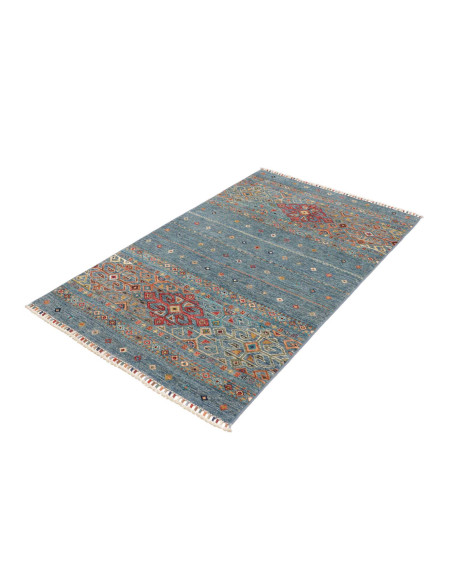Hand Made Rug Istintia Pakistan 99x160 Petroleu