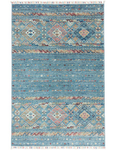 Hand Made Rug Istintia Pakistan 99x150 Light Bl