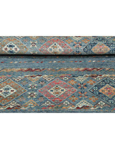 Hand Made Rug Istintia Pakistan 99x150 Light Bl
