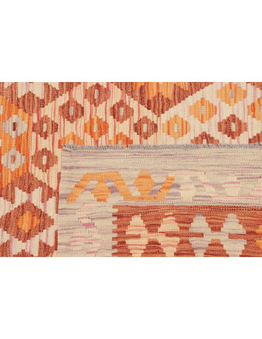 Hand Made Rug Kilim Afghanistan 149x195 Orange