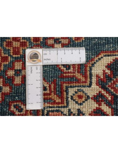Hand Made Rug Kazak Fine Pakistan 85x271 Petrol