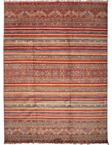 Hand Made Rug Samarkand Pakistan 252x344 Brick