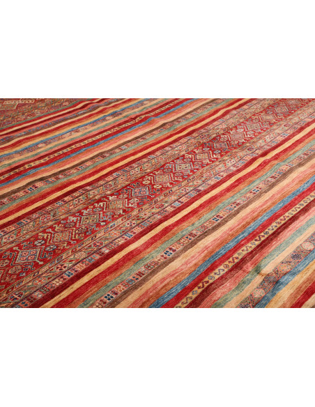 Hand Made Rug Samarkand Pakistan 252x344 Brick