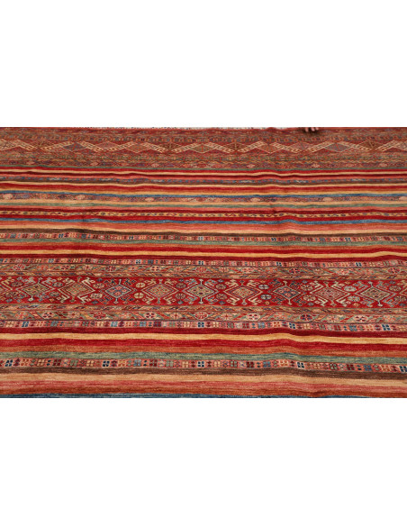 Hand Made Rug Samarkand Pakistan 252x344 Brick