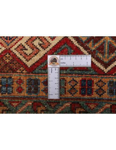 Hand Made Rug Samarkand Pakistan 252x344 Brick