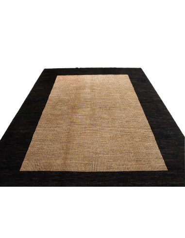Hand Made Rug Essenzia Pakistan 91x151 Black Be