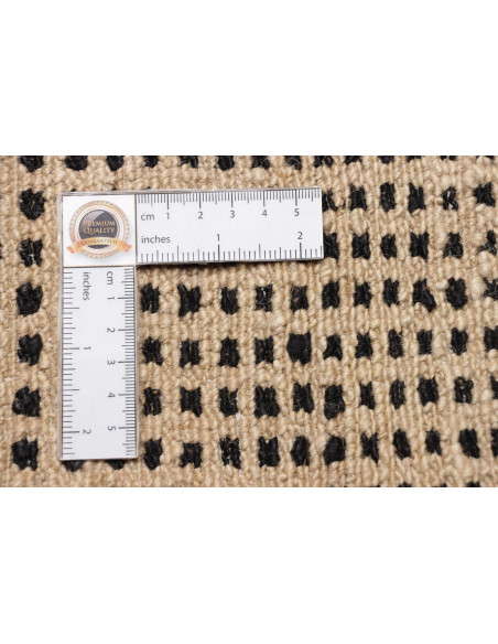 Hand Made Rug Essenzia Pakistan 91x151 Black Be