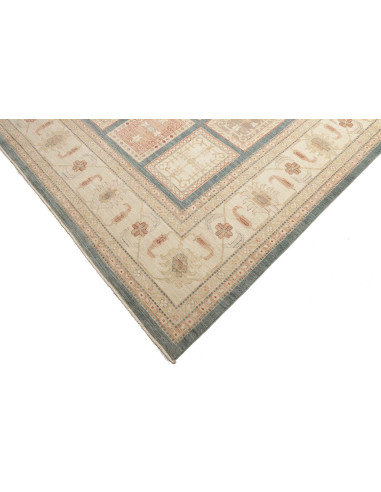 Tappeto Bakhteari Pakistan marrone bianco 302x392