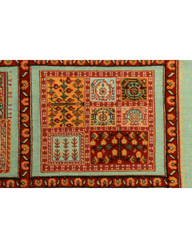 Nimbaft 210x274 Cm Nimbaft, Persia, Hand-carded Wool warp: