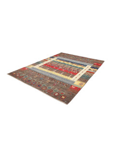 Hand Made Rug Cromopura Pakistan 200x254 Brown 2